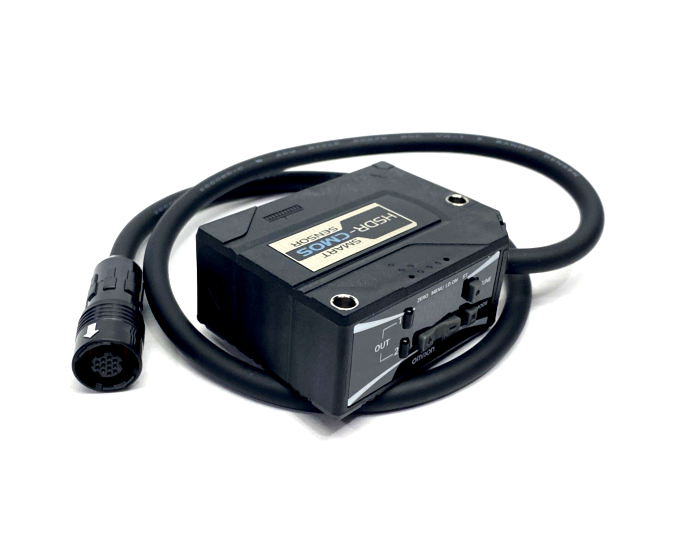 Omron ZX1-LD300A66 Laser Displacement Sensor, 0.5m Pigtail Connector, NPN - Maverick Industrial Sales
