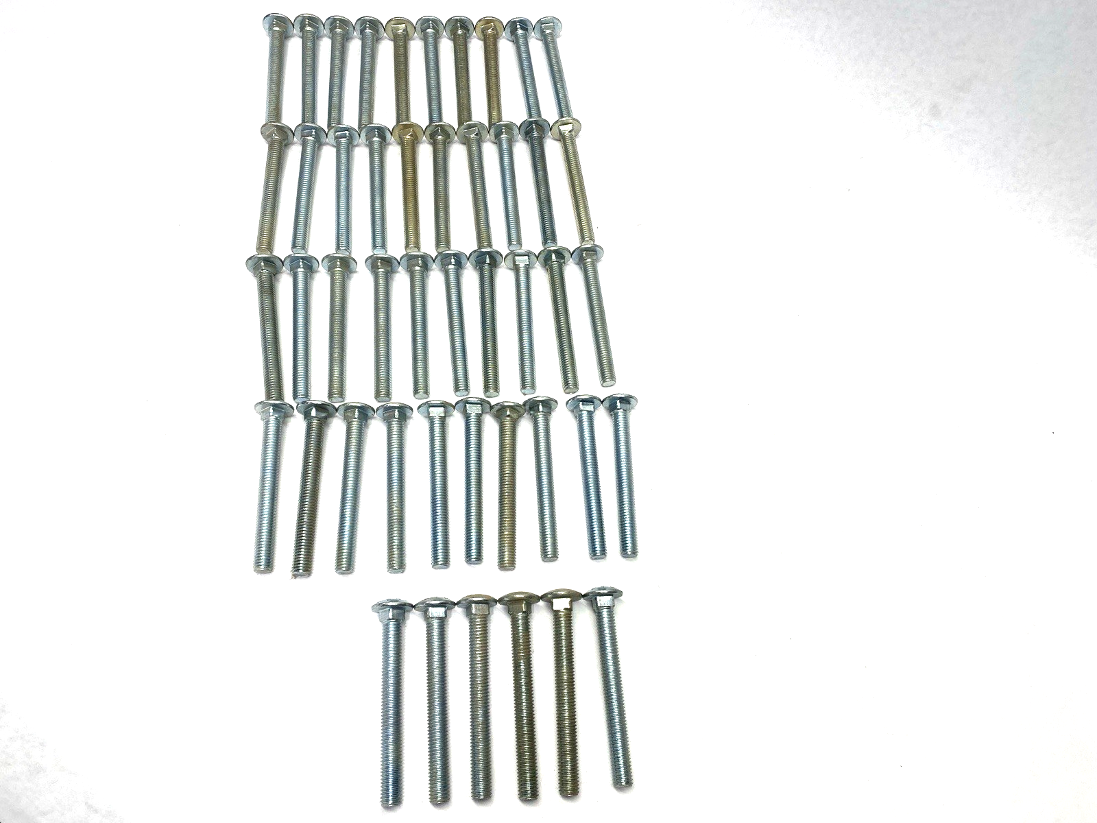 1/2"-13 x 4-1/2" Carriage Bolt Grade 2 LOT OF 46 SHELFWARE - New – Open box - Maverick Industrial Sales