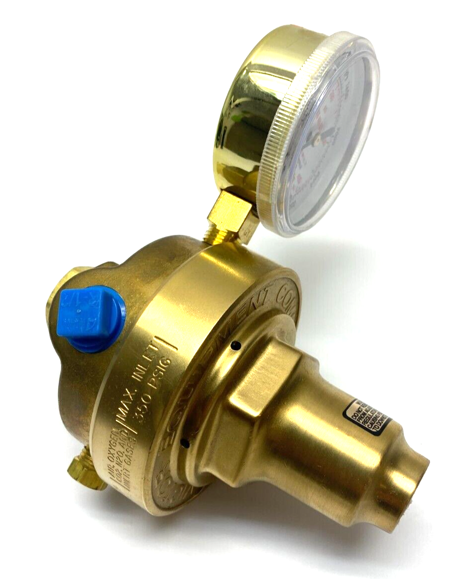 Victor L700E-500 Inline Gas Regulator 10-200psi 1/2" NPT Fem In & Out 0780-1221 - Maverick Industrial Sales