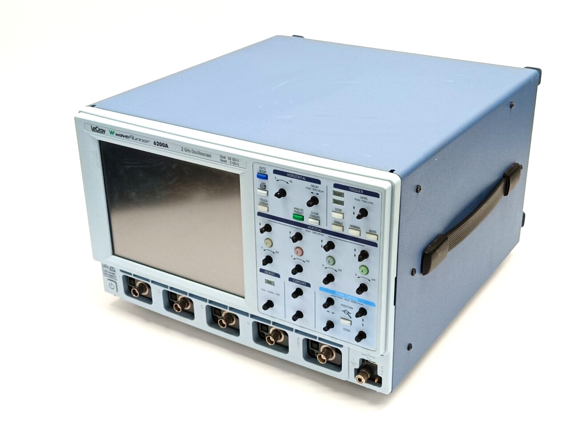 6200A | LeCroy WaveRunner 6KA 2GHz Oscilloscope - For parts or not working - Maverick Industrial Sales