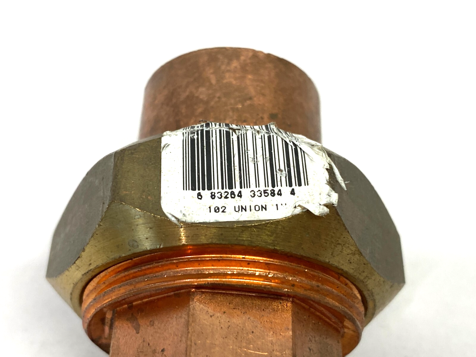 102 Copper Union Solder Ends 1" - Maverick Industrial Sales
