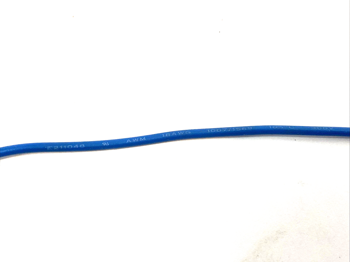 Blue Conductor Cable E211048, 18 AWG, AWM, 300V, 1 lb 1.4oz Wire Spool, 221756 - Maverick Industrial Sales
