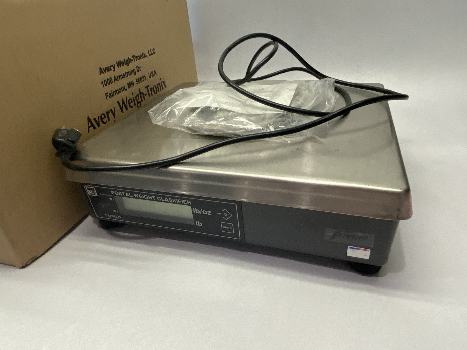 9503-15625 | Avery Weigh-Tronix NCI Quartzell Digital Bench Scale 7620 - New – Open box - Maverick Industrial Sales