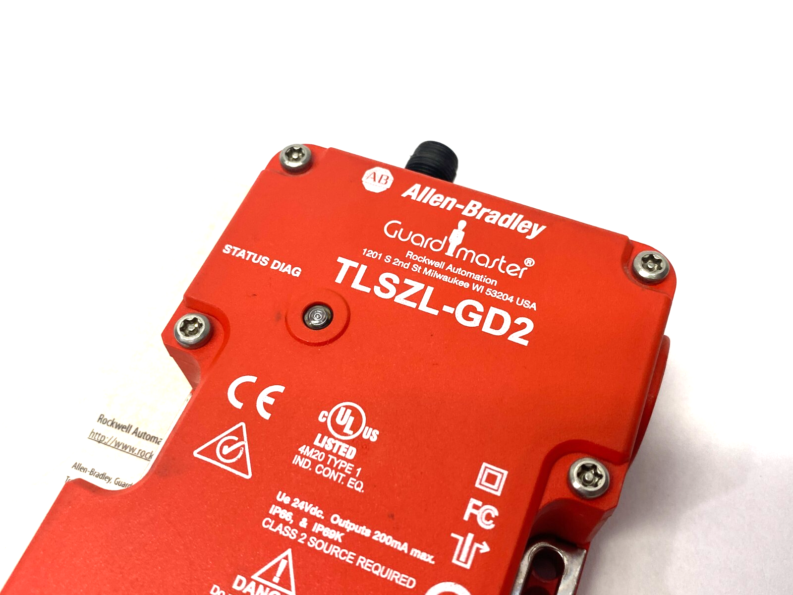 Allen Bradley 440G-TZS21UPLH Ser E Guardmaster Safety Interlock Switch TLSZL-GD2 - Maverick Industrial Sales