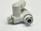 SMC ASP540F-N03-11S Pneumatic Flow Control Pilot Valve 3/8" OD - Maverick Industrial Sales