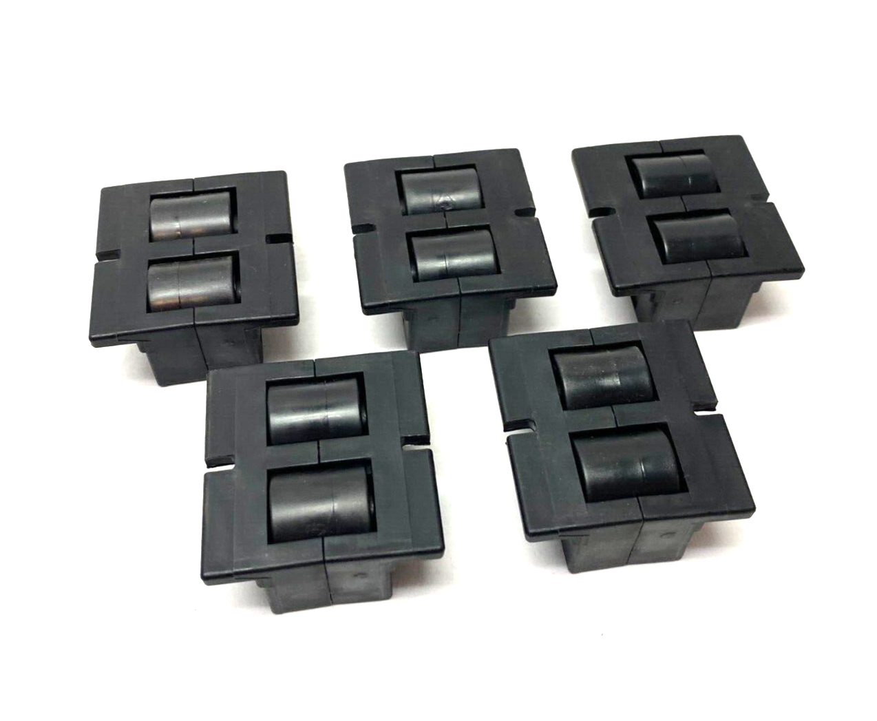 Bosch Rexroth 3842319501 Roller Element RE 45 Flat Black LOT OF 5 - Maverick Industrial Sales