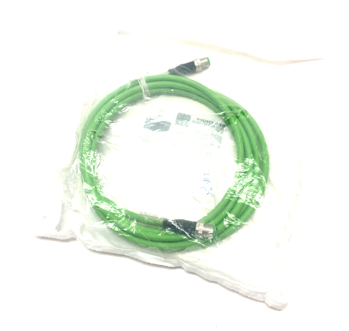 Beckhoff ZK1090-6161-0030 Double Ended EtherCAT Cable M12 4-Pin 3m Length 090973 - Maverick Industrial Sales