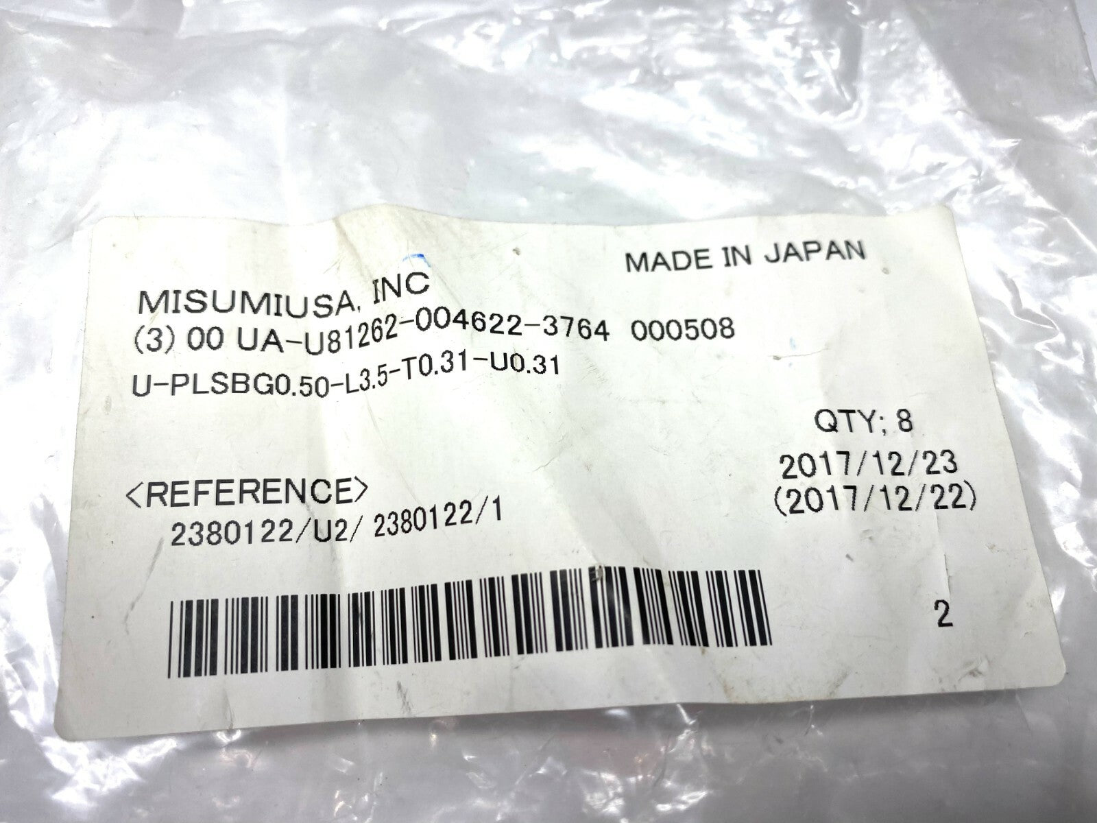 U-PLSBG0.50-L3.5-T0.31-U0.31 | Misumi Hexagonal Post 1/2", 3-1/2" L- New – Open box - Maverick Industrial Sales