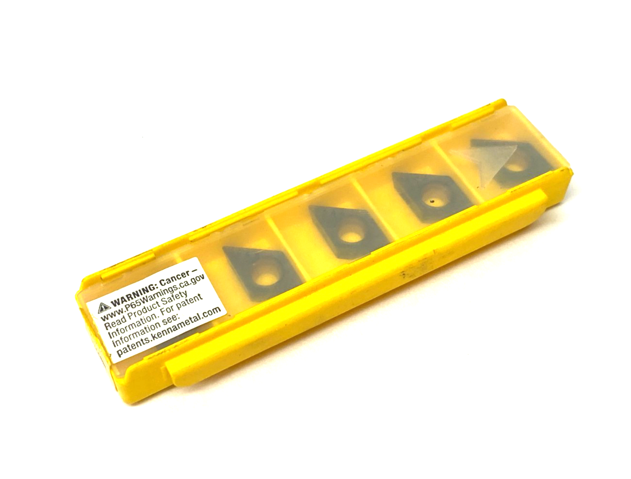 Kennametal 3744895 Screw-On DCMT-MP Positive Inserts DCMT11T304MP PKG OF 5 - Maverick Industrial Sales