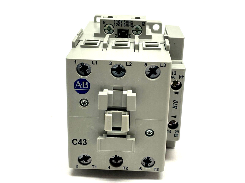 Allen Bradley 100-C43D10 Ser. A Contactor 43A 110V 50Hz 120V 60Hz - Maverick Industrial Sales