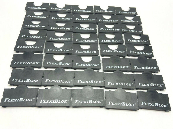 Numatics Black Flexiblok Pneumatic Filter Cover LOT OF 40
