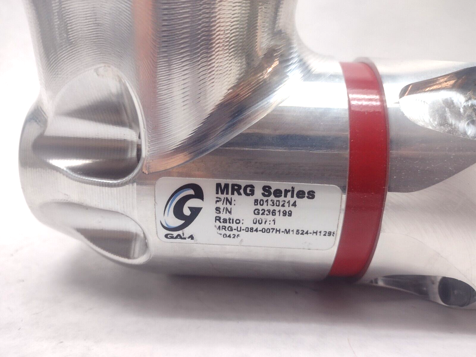 GAM MRG 80130214 Right Angle Gearbox MRG-U-084-007H-M1524-H1298-C426 007:1 - Maverick Industrial Sales