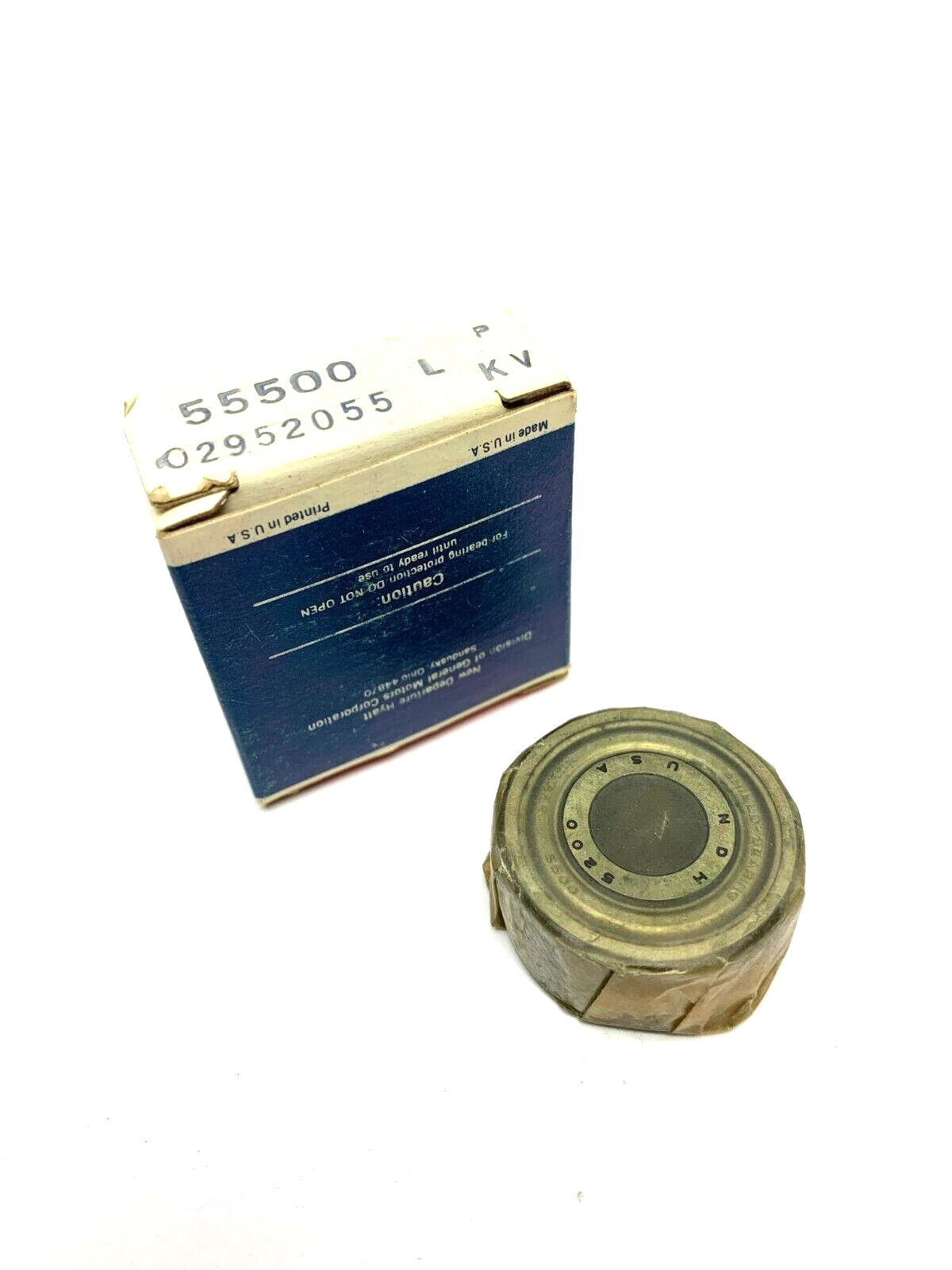 New Departure 55500 Double Row Shield Bearing Hyatt 02952055 - Maverick Industrial Sales