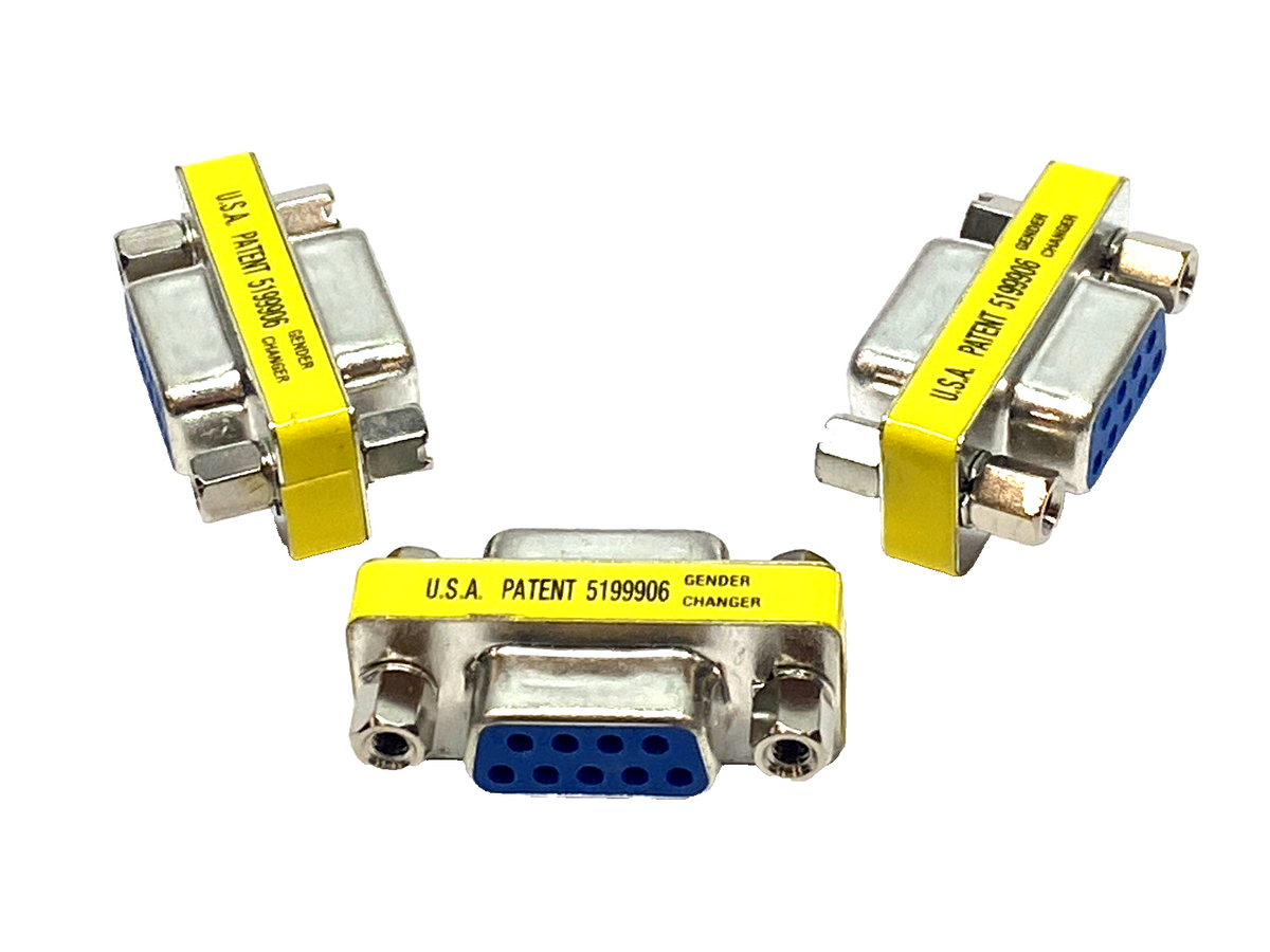 519990 | VGA Gender Changer Female to Female 15-Pin Connector Adapter LOT OF 3 - New – Open box - Maverick Industrial Sales