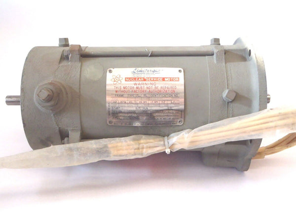 Limitorque SYZ01285-A1-VU Valve Actuator Electric Motor 575V 3PH 3400RPM .67HP - Maverick Industrial Sales