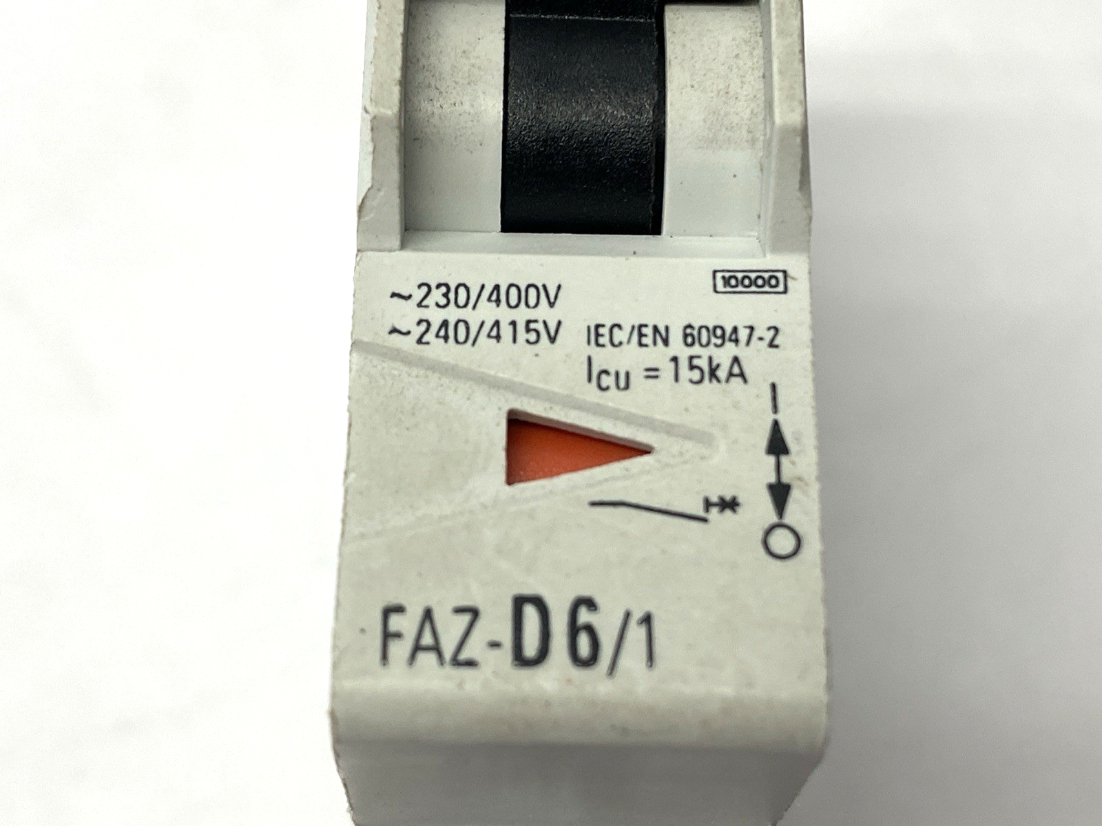 FAZ-D6/1 | Eaton Miniature Circuit Breaker 1 Pole 6A - Used - Maverick Industrial Sales