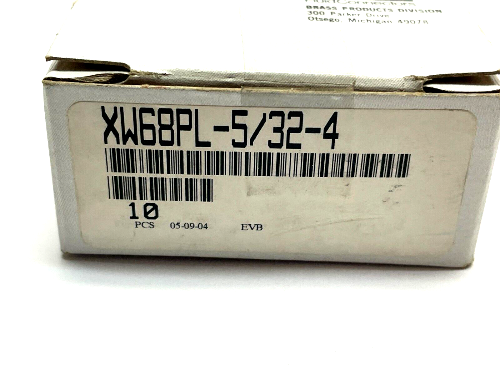Parker XW68PL-5/32-4 Connector Fitting PKG OF 8 - Maverick Industrial Sales