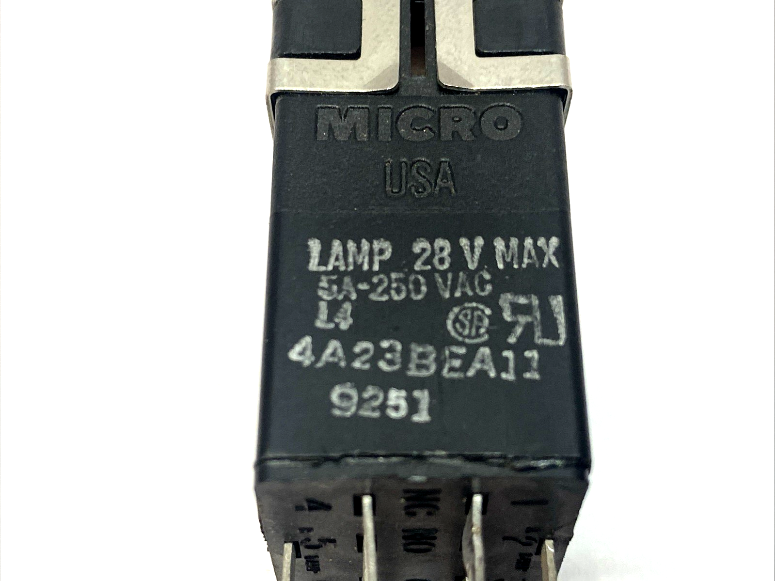 4A23BEA11 | Honeywell Micro Control Red Off Pushbutton Switch - Used - Maverick Industrial Sales