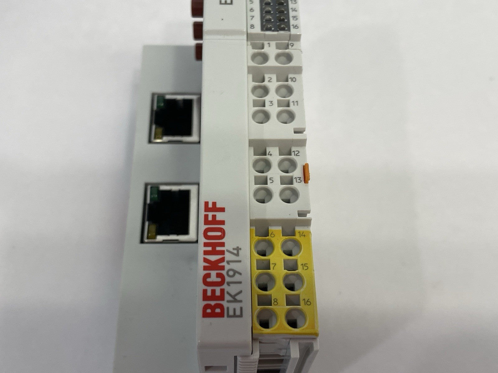 EK1914 | Beckhoff EtherCAT Coupler with Integrated Digital Standard & Safety I/Os - Used - Maverick Industrial Sales
