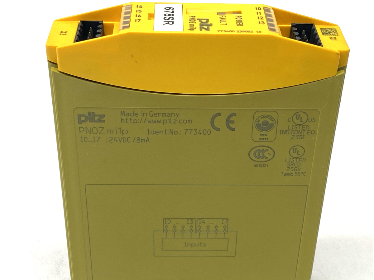Pilz PNOZ mi1p Expansion Module 773400 LOT OF 6 - Maverick Industrial Sales
