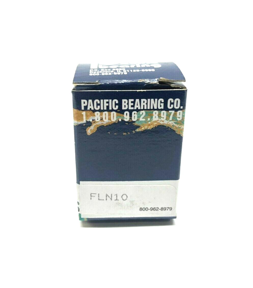 FLN10 | Pacific Bearing Co. Linear Open Bearing, 5/8" ID, 1-1/8" OD - New – Open Box - Maverick Industrial Sales