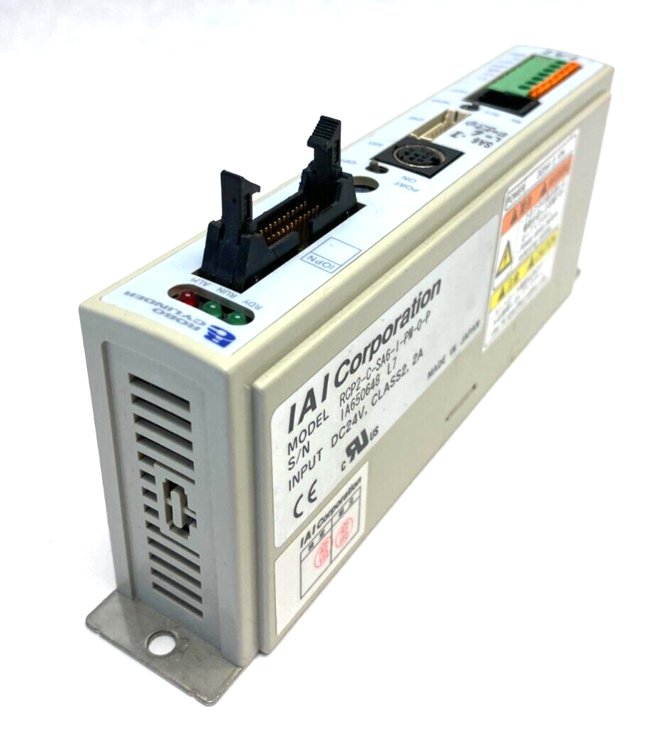 IAI Corp RCP2-C-SA6-I-PM-0-P Robo-Cylinder Linear Actuator Controller 24VDC - Maverick Industrial Sales