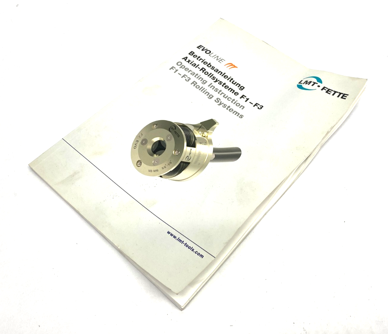 LMT Fette EVOline Axial Rolling Head Manual - Maverick Industrial Sales