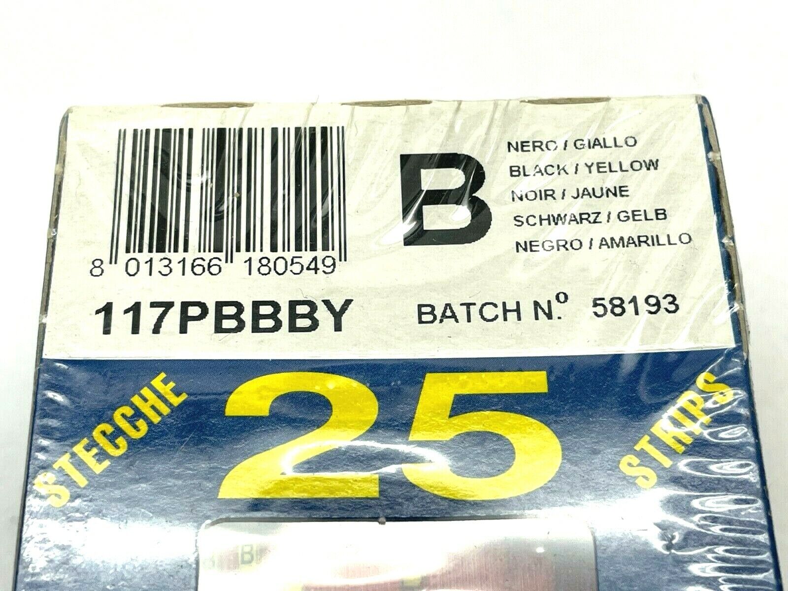 Grafoplast 117PBBBY Wiremarker Strips LOT OF 50 - Maverick Industrial Sales