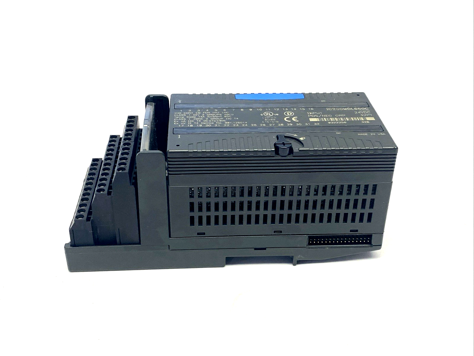 IC200MDL650C | GE Fanuc Input Module 24VDC 32PT - Used - Maverick Industrial Sales