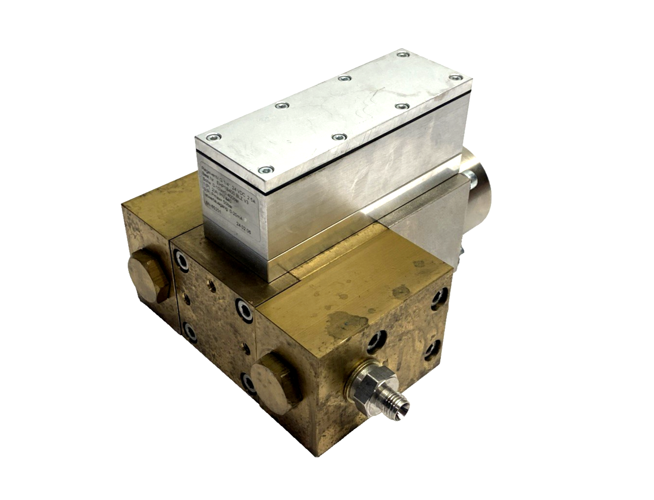 EHP1B400BLZV3 | EHP1B400 BLZ V3 Regulating Valve, G 1/4" 24VDC, 0-10V 0-400 Bar, 3R Pmax 50 Bar - For parts or not working - Maverick Industrial Sales
