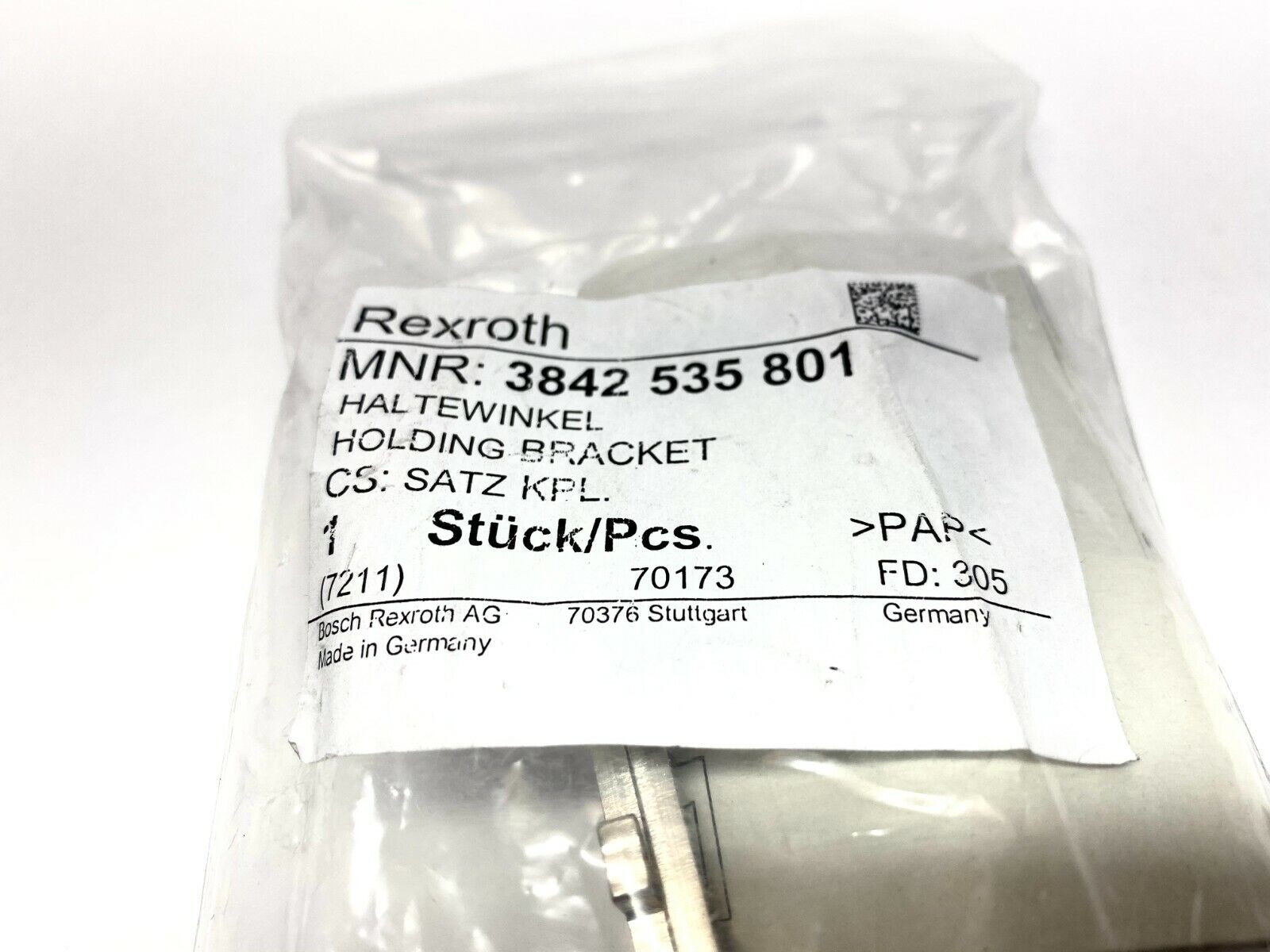 Bosch Rexroth 3842535801 Position Monitoring Kit Holding Bracket - Maverick Industrial Sales