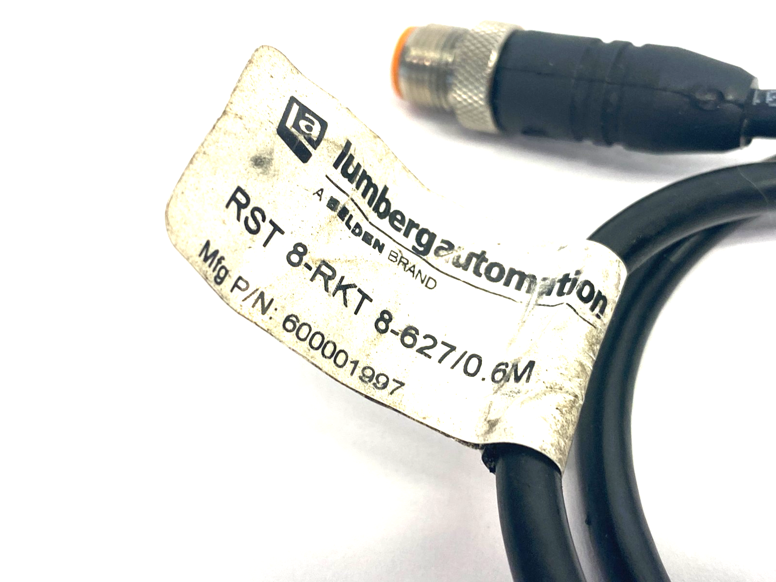 Lumberg RST 8-RKT 8-627/0.6M Double Ended 8-Pin Cordset M to F 600001997 - Maverick Industrial Sales
