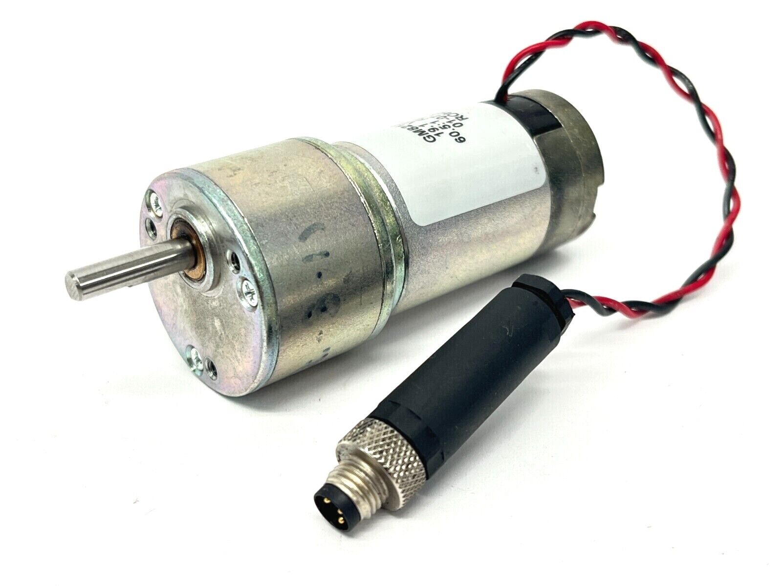 Ametek Pittman GM8212-31 Gearmotor 60.5:1 Ratio 19.1VDC w/ M8 Male Plug - Maverick Industrial Sales