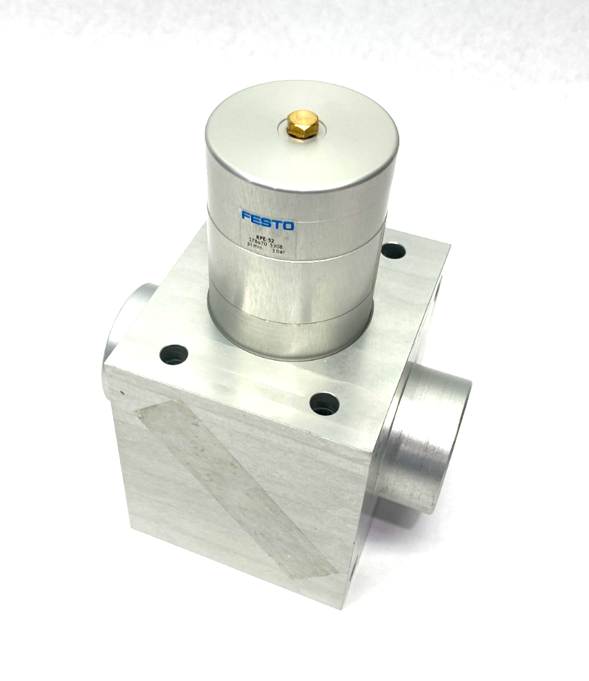 Festo KPE-32 Clamping Unit, Tilt-Wedge Mechanism, for 32mm Rod, 178470 - Maverick Industrial Sales