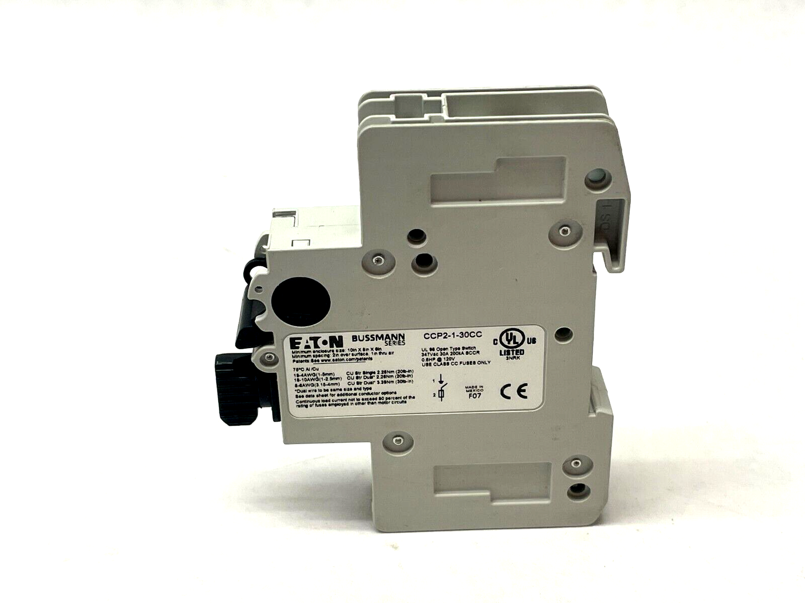 CCP2-1-30CC | Eaton Bussmann Fusible Disconnect Switch 30A Single-Pole - Used - Maverick Industrial Sales