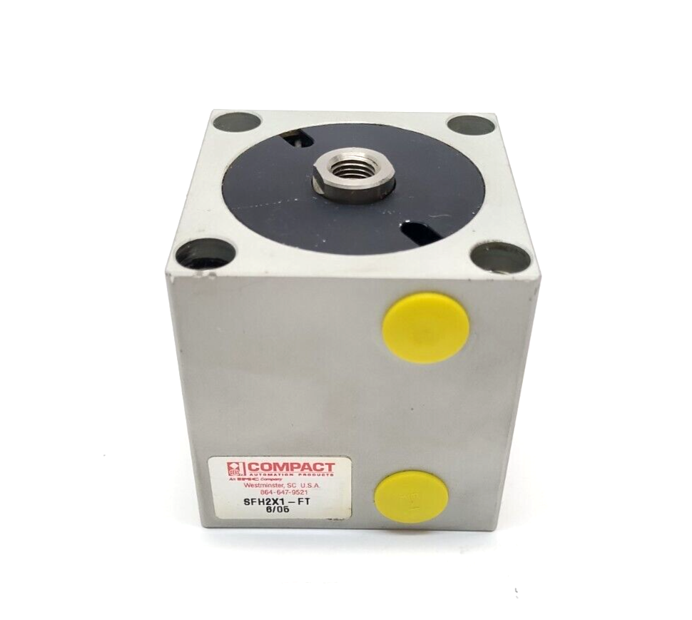 Compact Automation Products SFH2X1-FT Pneumatic Cylinder 2" Bore 1" Stroke - Maverick Industrial Sales