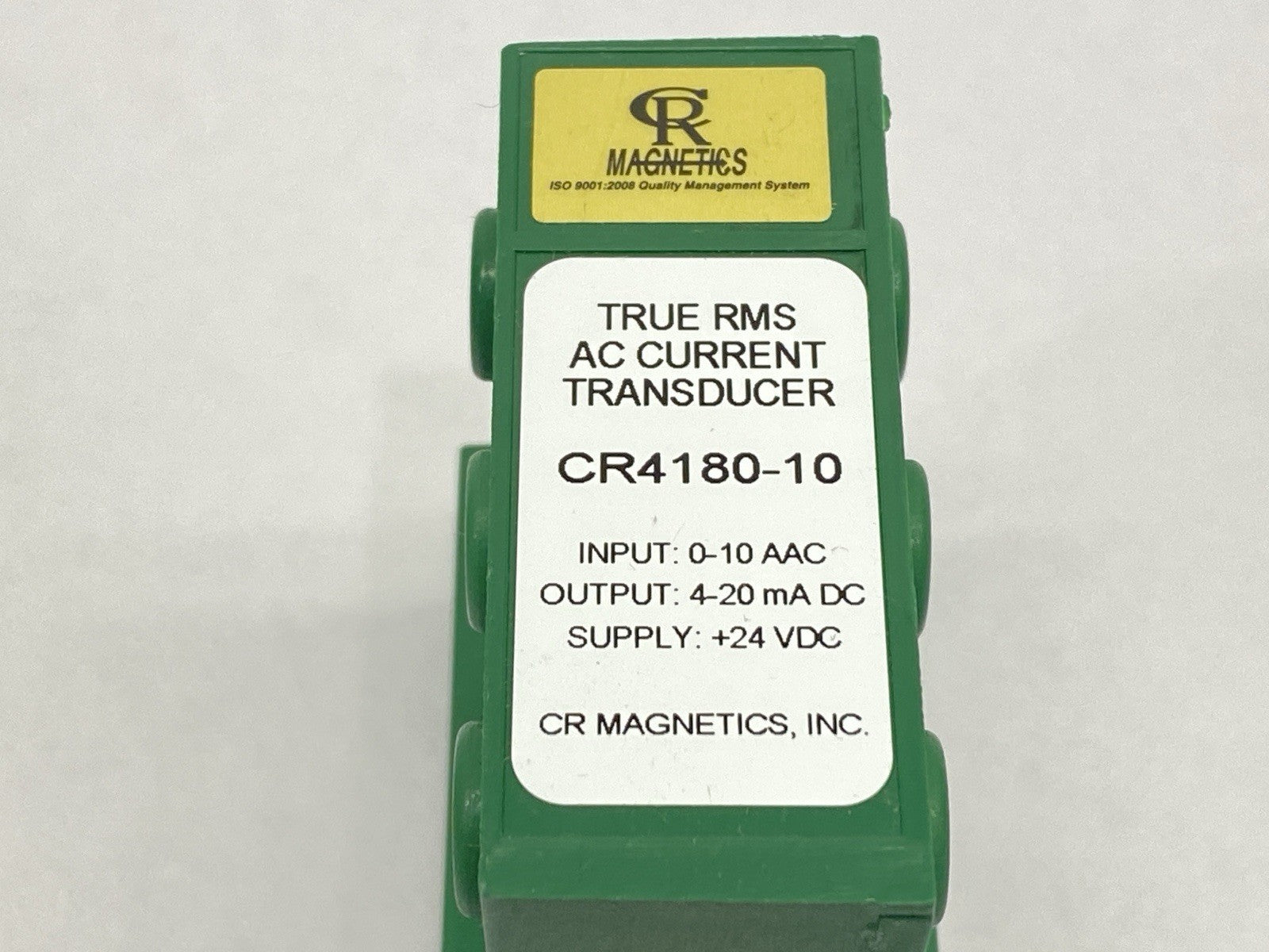 CR Magnetics CR4180-10 True RMS AC Current Transducer 4-20mA DC - Maverick Industrial Sales