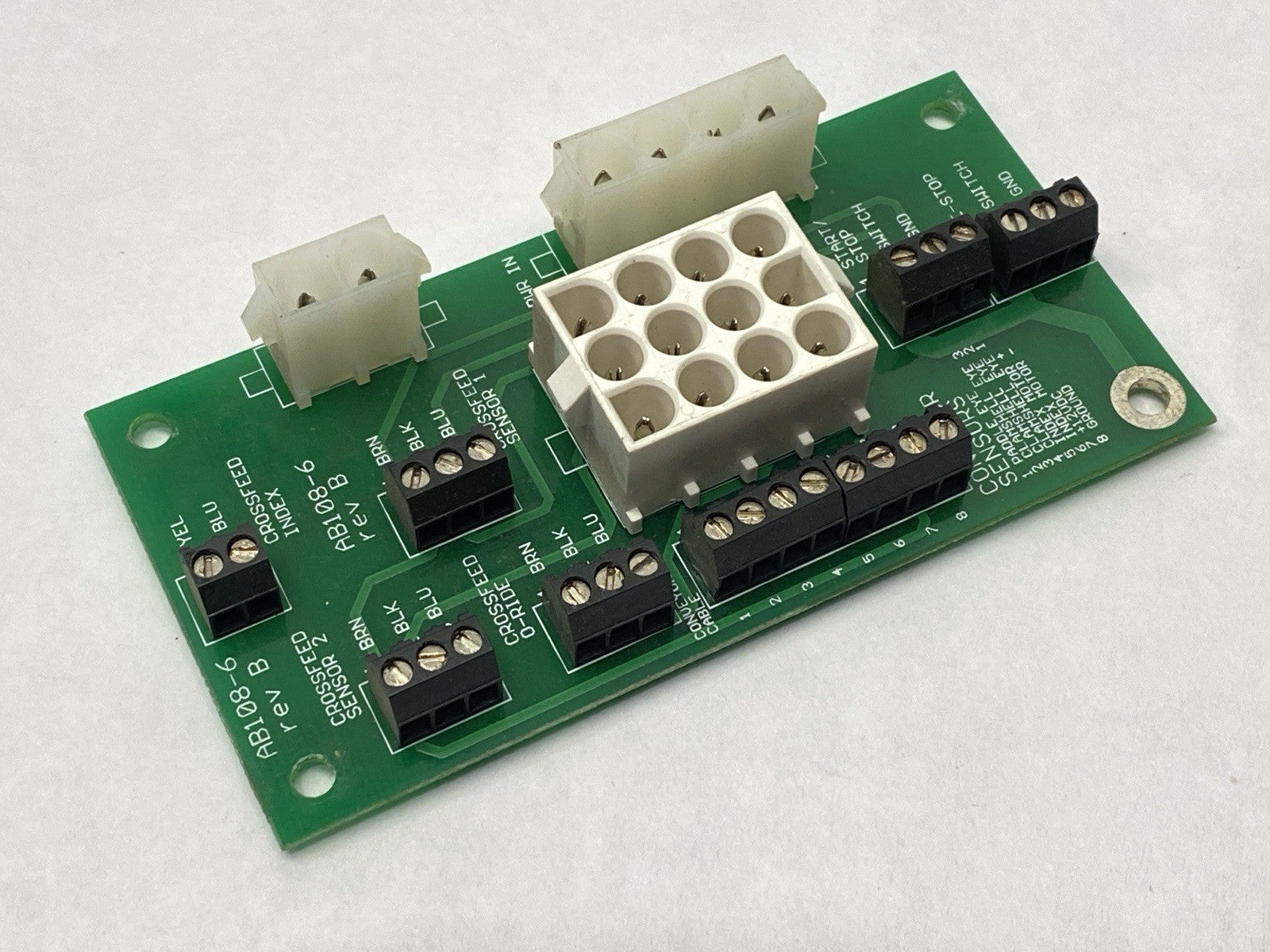 AB108-6 | KIB Enterprises Rev B Conveyor Sensor Circuit Board - Used - Maverick Industrial Sales