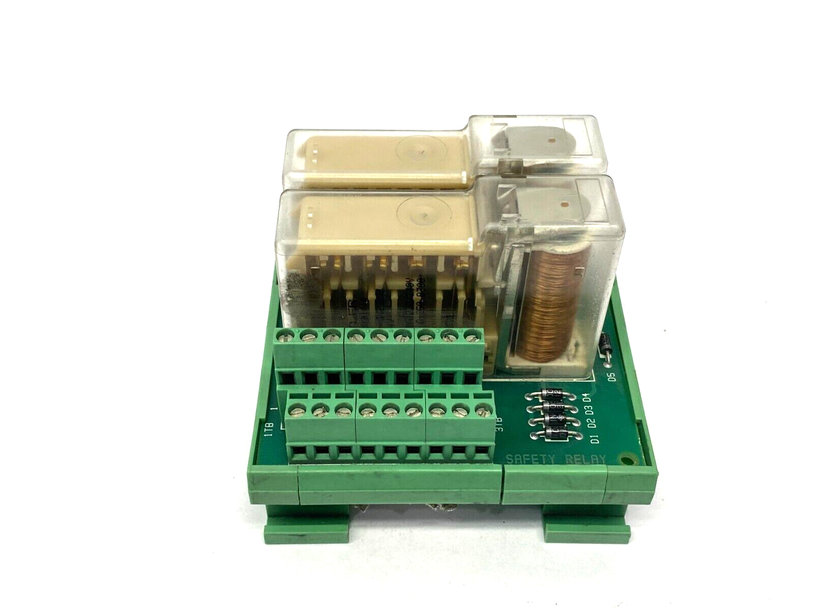 Universal Instruments 45209201 Safety Relay Module DIN Rail Mount - Maverick Industrial Sales