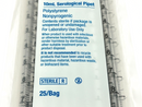 10ml Serological Pipet Polystyrene Nonpyrogenic 25/Bag - Maverick Industrial Sales