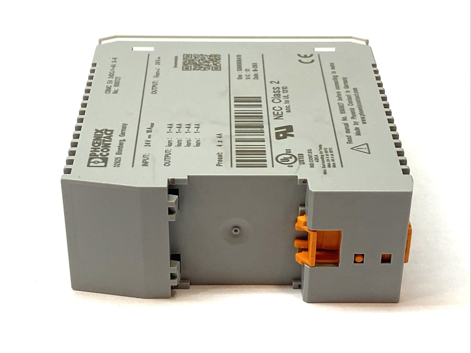 Phoenix Contact CBMC E4 24DC/1-4A S-R Electronic Circuit Breaker 24VDC 1065727 - Maverick Industrial Sales