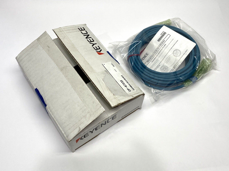 Keyence OP-87232 NFPA79 Compatible Ethernet Cable 10m - Maverick Industrial Sales