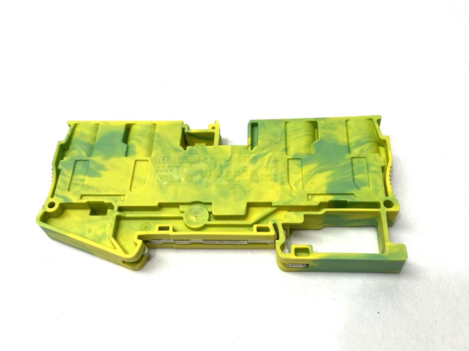 Phoenix Contact PT 6-QUATTRO-PE Prot. Conductor Terminal Block 3212950 LOT OF 8 - Maverick Industrial Sales