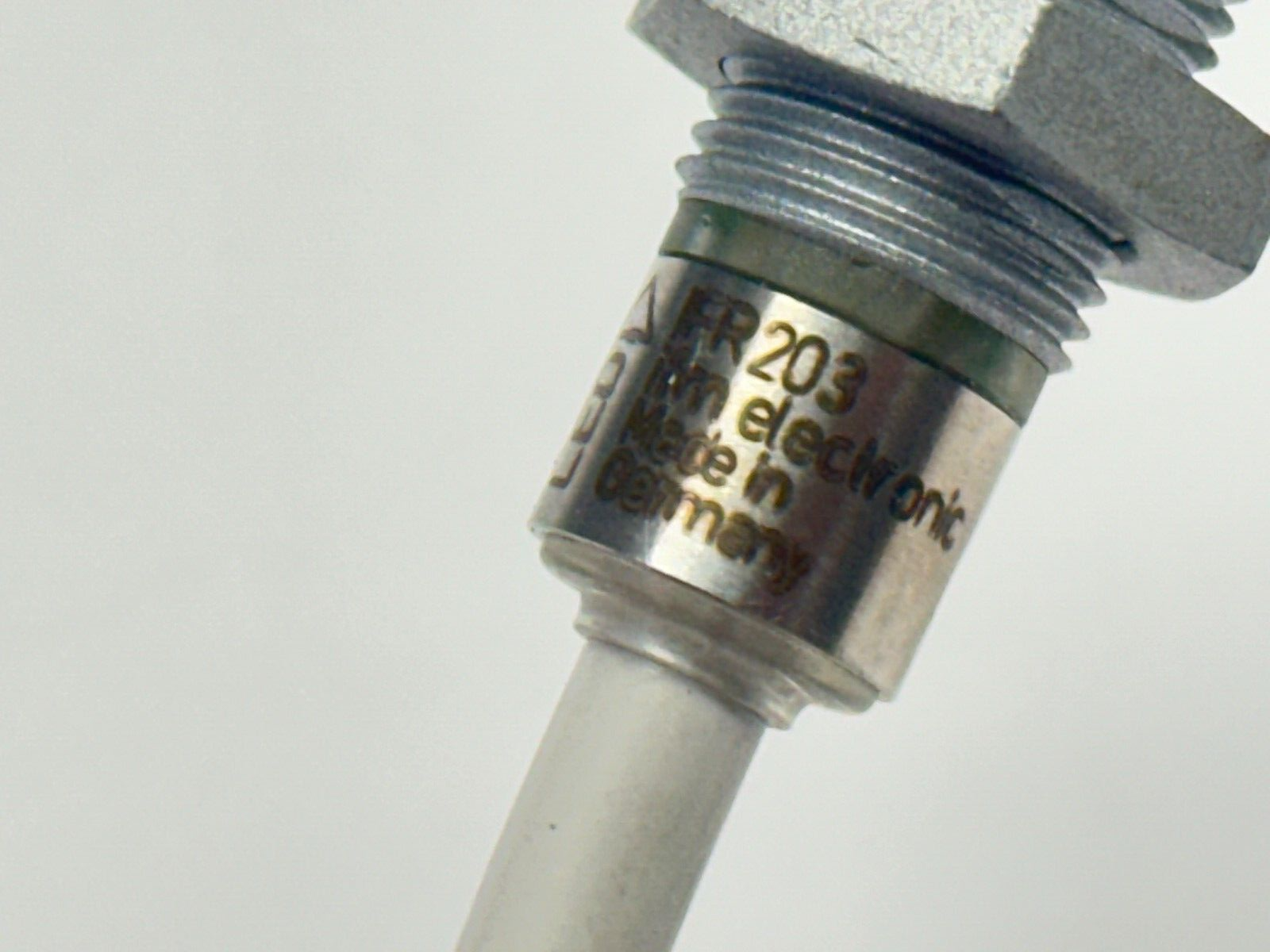 IFM IFR203 Inductive Full Metal Sensor IFB2004BARKG/AM/SC/0,3M/US/2LE - Maverick Industrial Sales