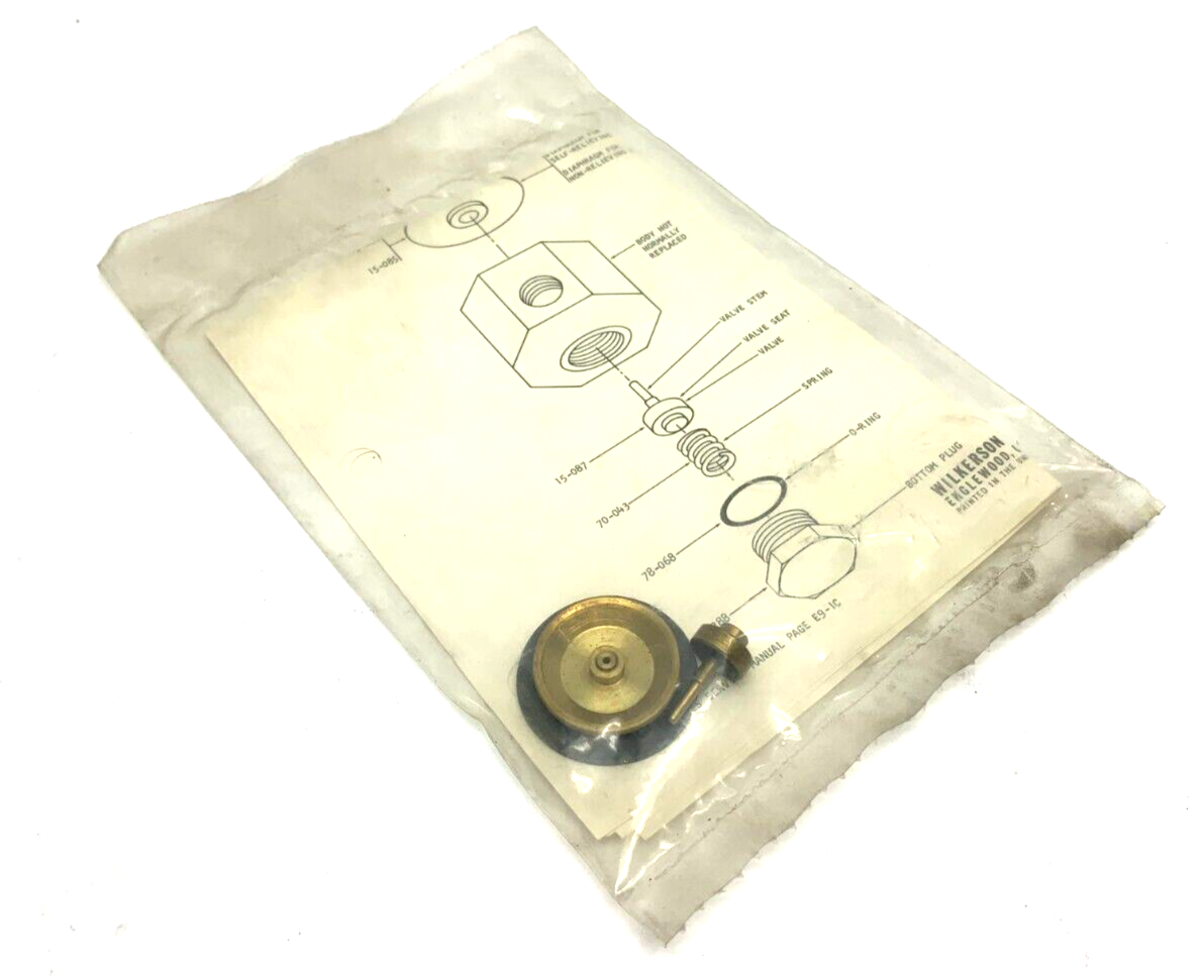 Wilkerson 95-104 Repair Kit w/ 15-086 & 15-087 - Maverick Industrial Sales
