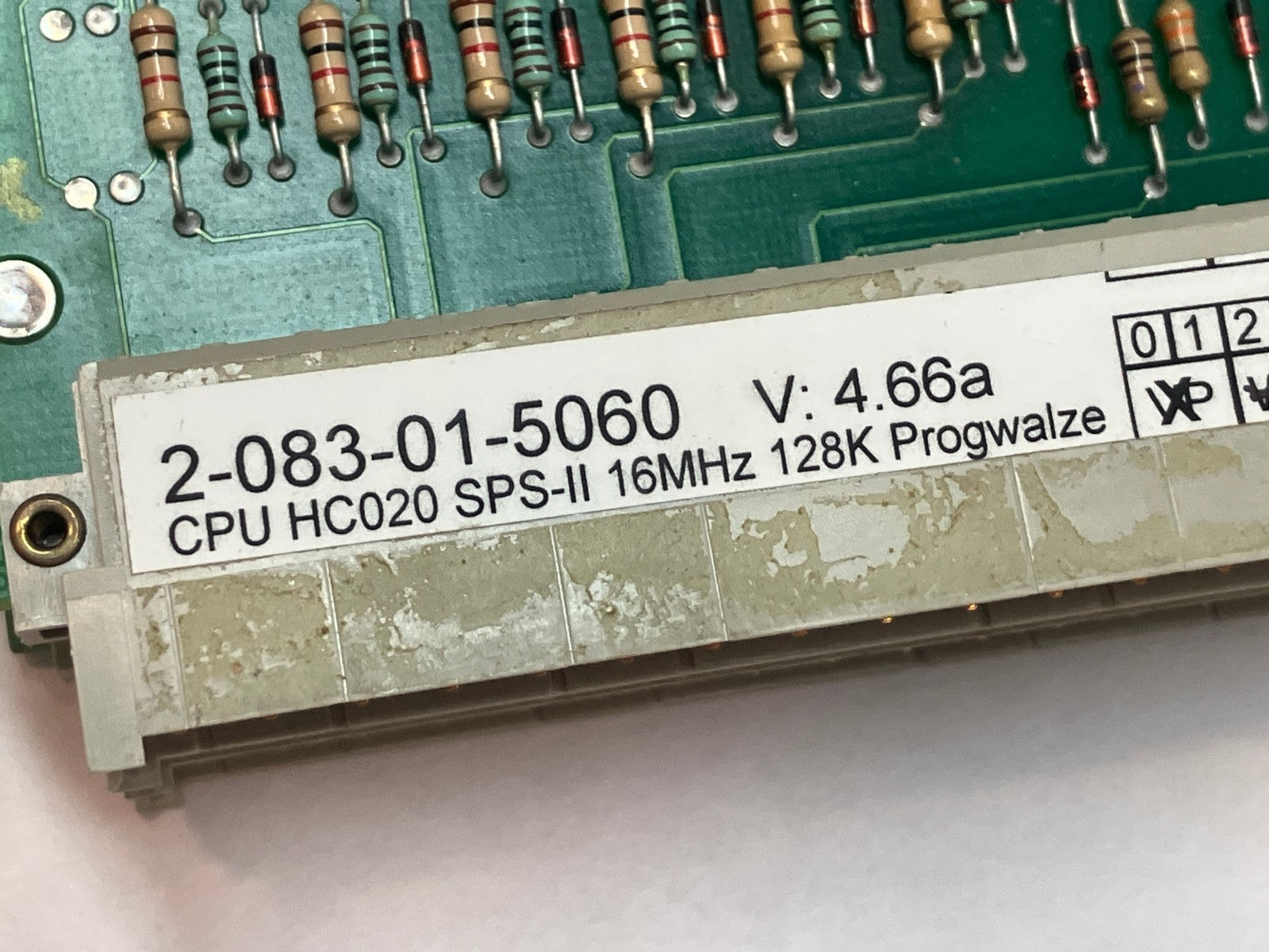 Homatic 2-083-01-5060 CPU Board HC020 SPS-BUS-Modul SPS-II rev. 04 - Maverick Industrial Sales