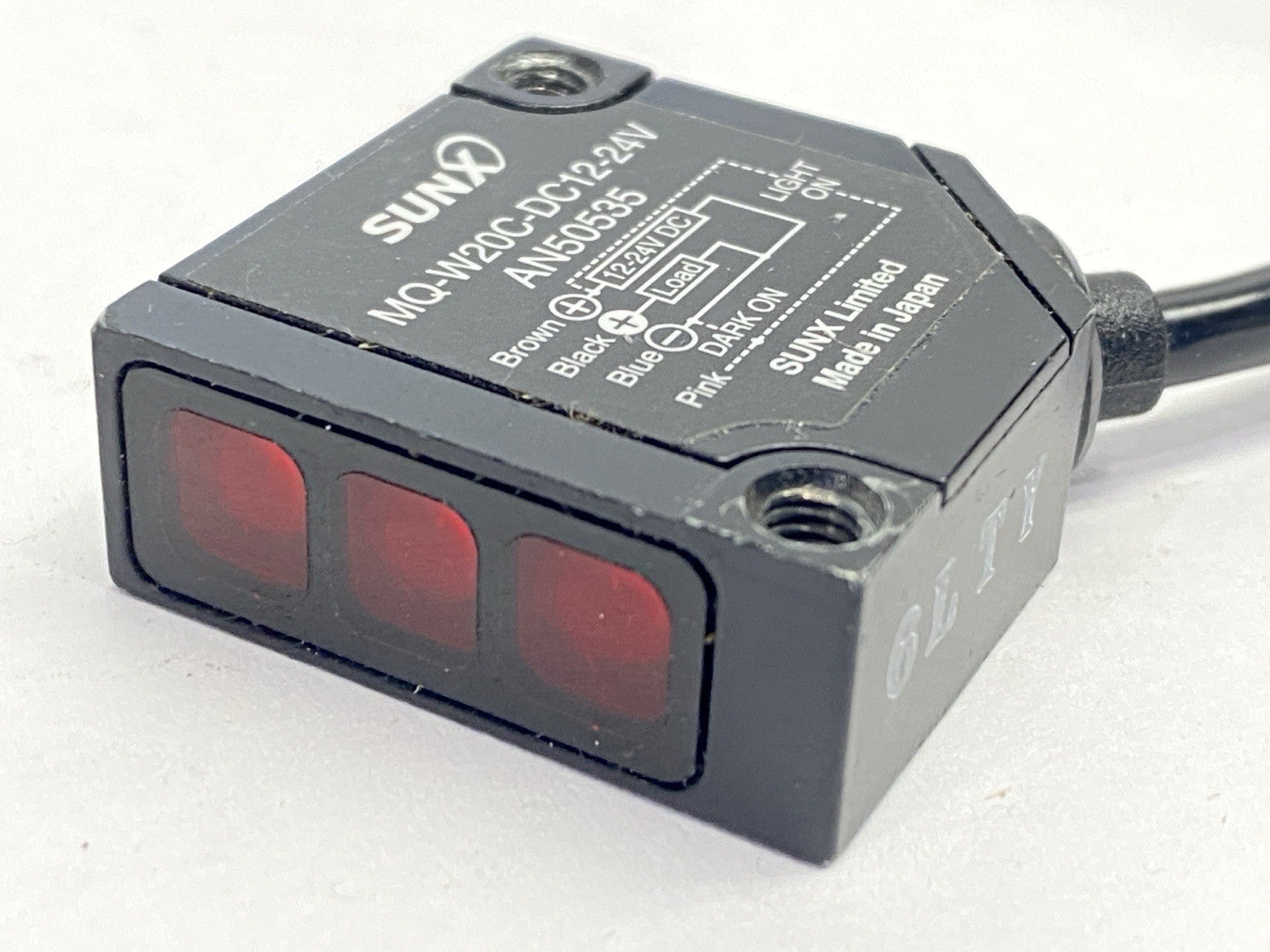 MQ-W20C-DC12-24V | Panasonic SunX Photoelectric Sensor AN50535 - Used - Maverick Industrial Sales