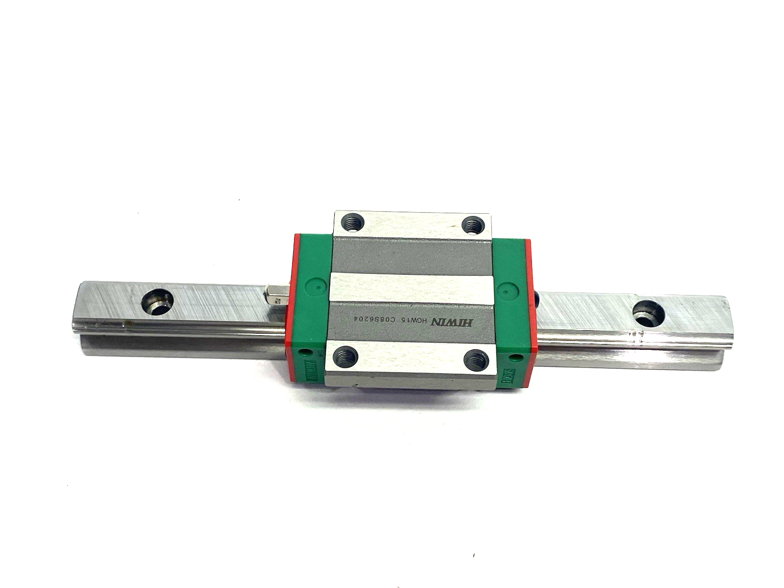 HGW-15-CC-1T160-Z0-C | Hiwin Linear Guideway Block and Rail, 1-Block, 160mm Rail - Used - Maverick Industrial Sales