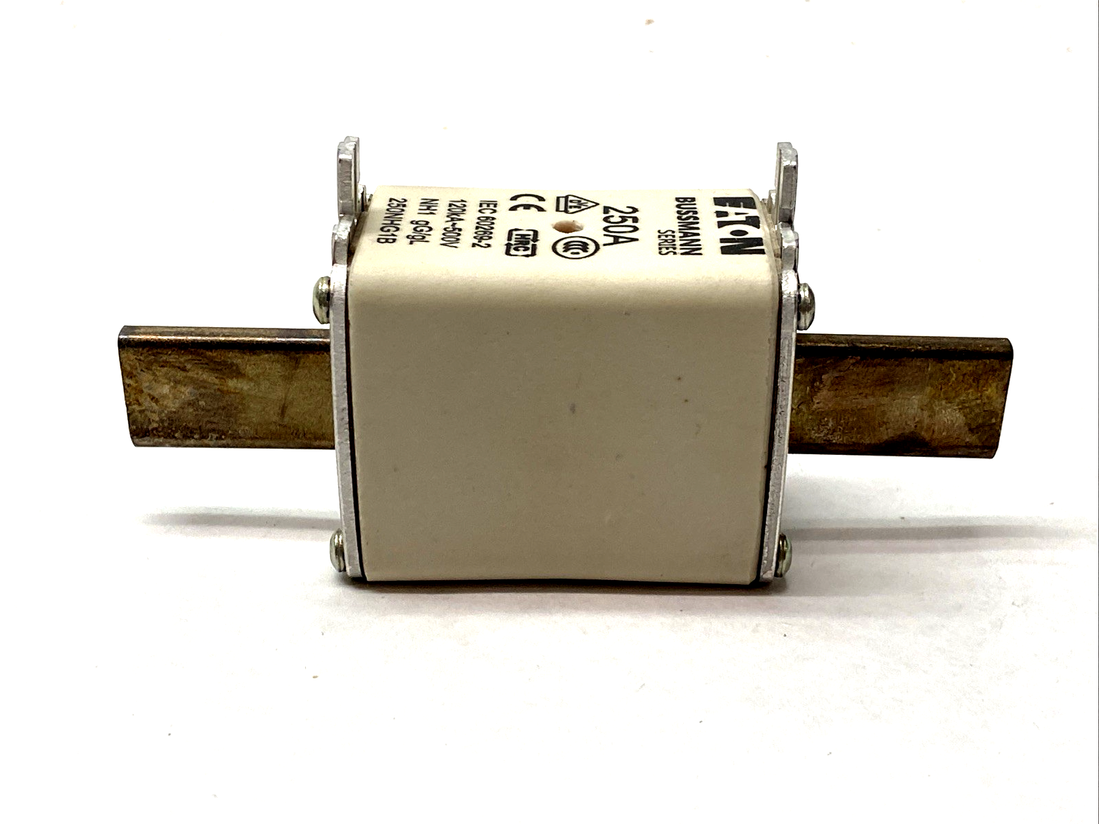 Eaton 250NHG1B Low Voltage NH Fuse Live Gripping Lug 500V 250A 120 kAIC - Maverick Industrial Sales