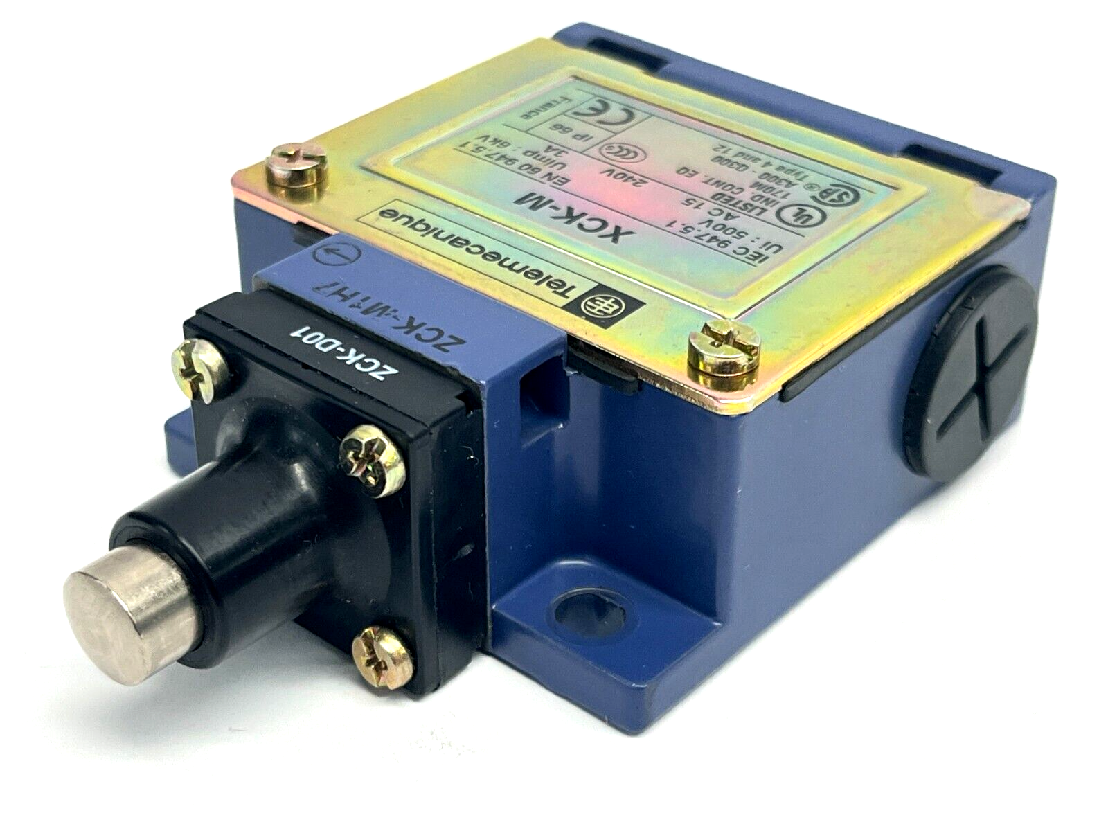 Telemecanique XCK-M ZCK-M1H7 ZCK-D01 Limit Switch Assembly 3A 240V - Maverick Industrial Sales